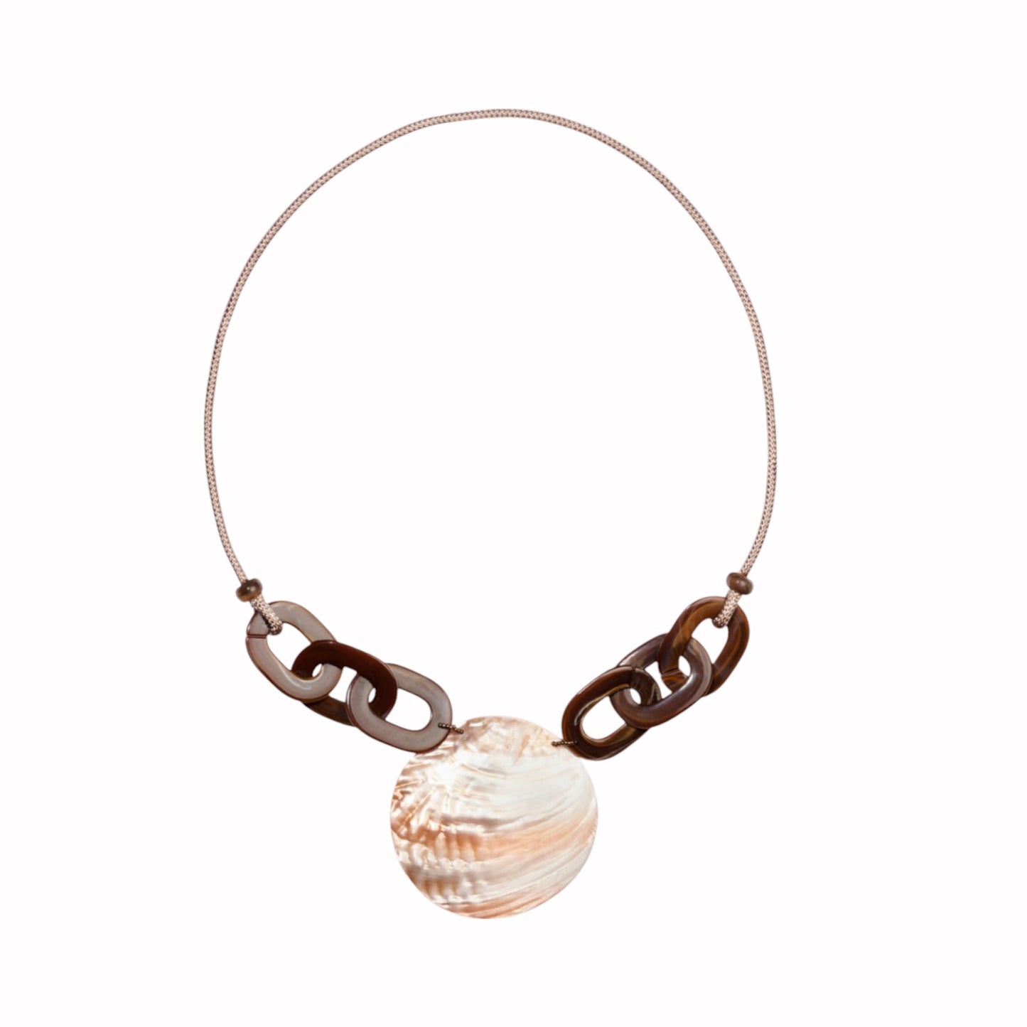 Sautoir à pendentif  nacre