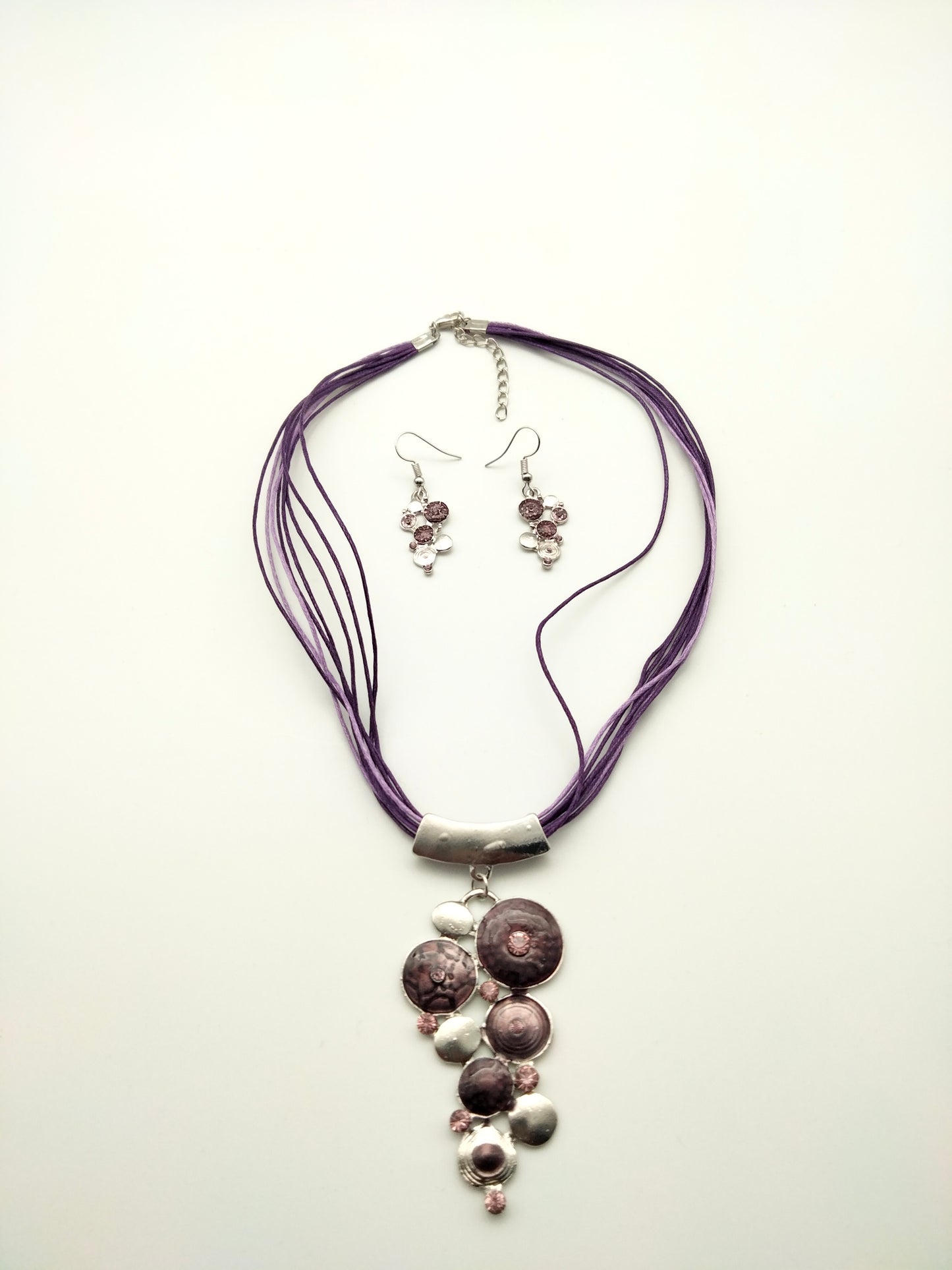 Ensemble collier +Boucles d'oreilles