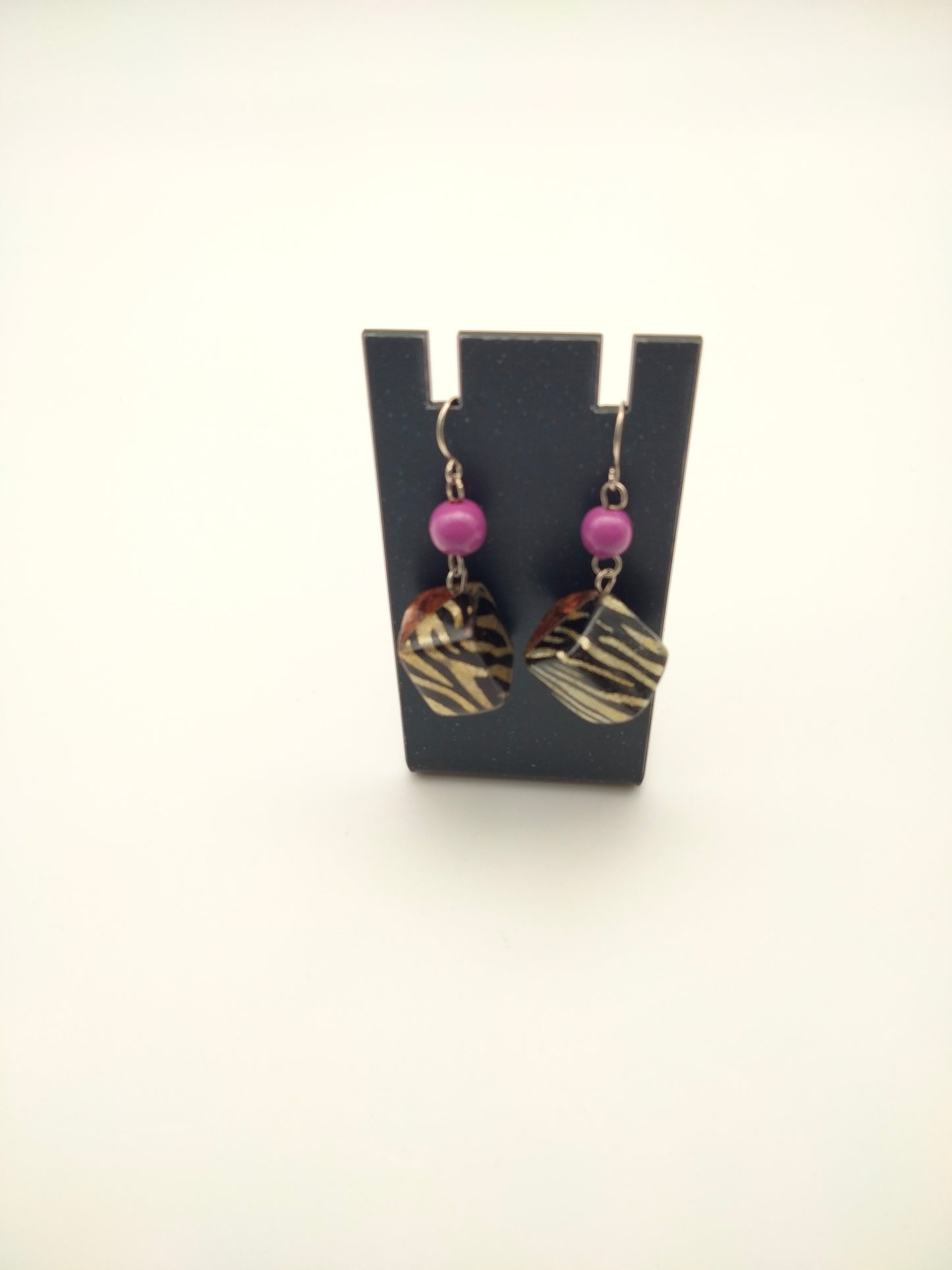 Boucles d'oreilles cubiques